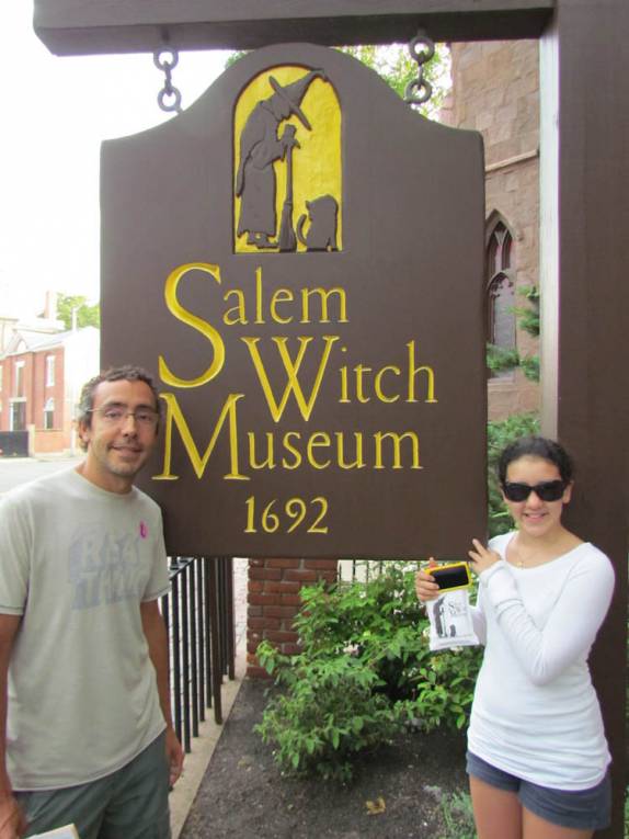 Visita ao Museu das Bruxas de Salem, em Massachusetts, nos Estados Unidos